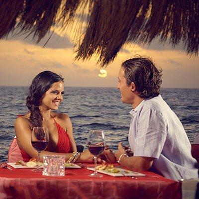 Romantic Dinner By The Sea Desire Riviera Maya Resort Puerto Morelos Romantic Dinner By The Sea Desire Riviera Maya Resort Puerto Morelos