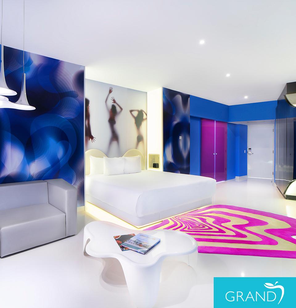 Couple’s Clothing-Optional Deluxe Ocean-View Tower Room  Temptation Cancun Resort Cancún Couple’s Clothing-Optional Deluxe Ocean-View Tower Room  Temptation Cancun Resort Cancún