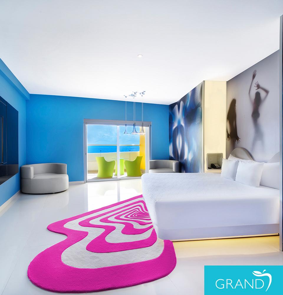 Couple’s Clothing-Optional Oceanfront Jacuzzi Tower Suite  Temptation Cancun Resort Cancún Couple’s Clothing-Optional Oceanfront Jacuzzi Tower Suite  Temptation Cancun Resort Cancún