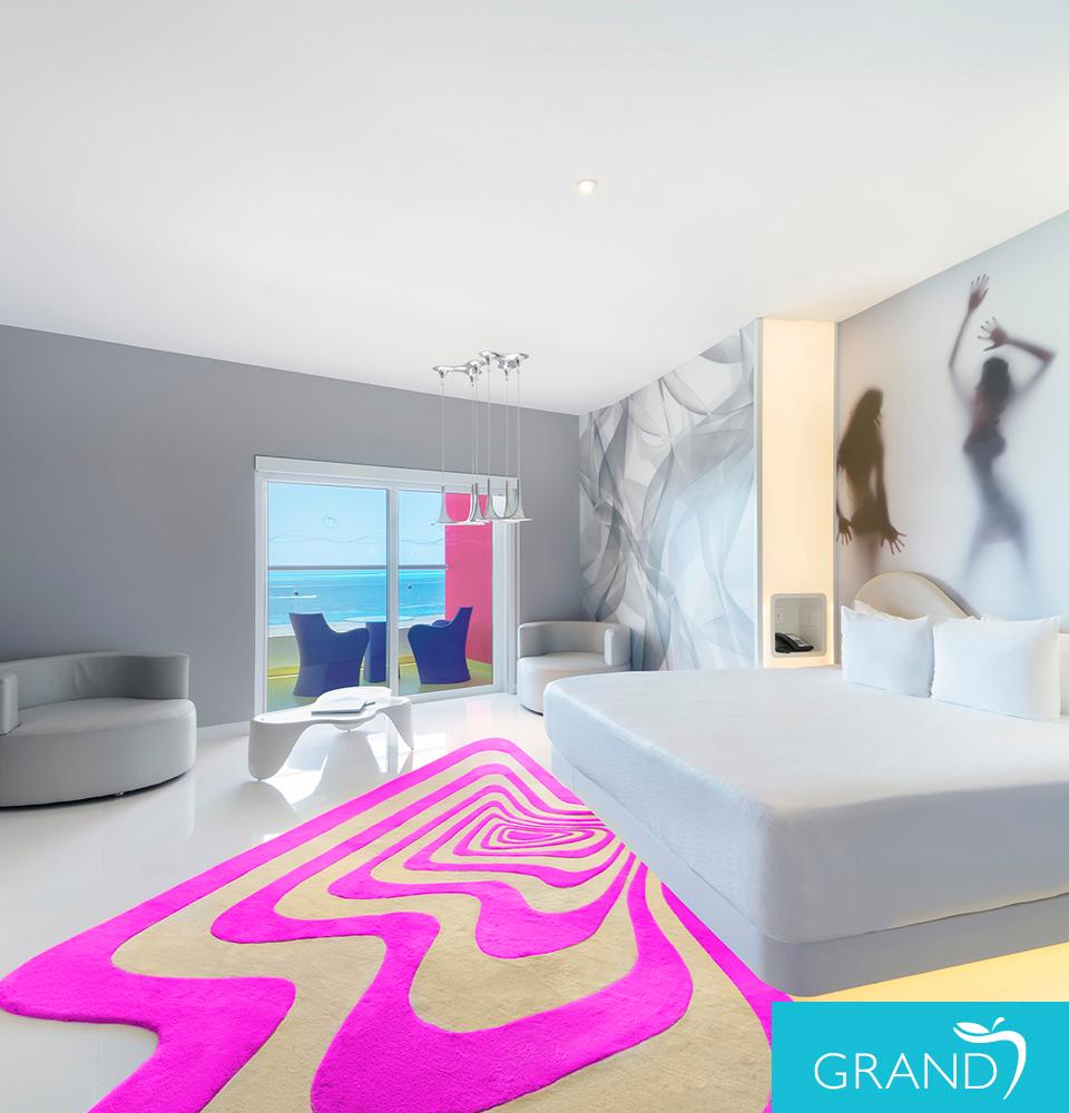 Couple’s Clothing-Optional Oceanfront Jacuzzi Tower Suite  Temptation Cancun Resort Cancún Couple’s Clothing-Optional Oceanfront Jacuzzi Tower Suite  Temptation Cancun Resort Cancún