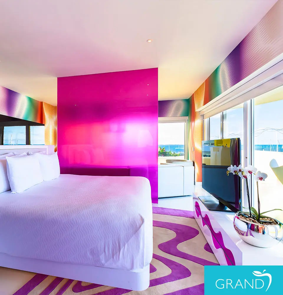 Couple’s Clothing-Optional Oceanfront Tower Master Suite  Temptation Cancun Resort Cancún Couple’s Clothing-Optional Oceanfront Tower Master Suite  Temptation Cancun Resort Cancún